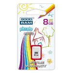 GOODRAM FLASHDRIVE 8192MB USB 2.0 PICCOLO WHITE