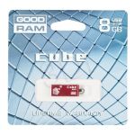 GOODRAM FLASHDRIVE 8192MB USB 2.0 CUBE RED