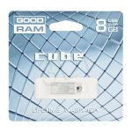 GOODRAM FLASHDRIVE 8192MB USB 2.0 CUBE SILVER