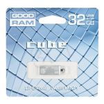 GOODRAM FLASHDRIVE 32GB USB 2.0 CUBE SILVER