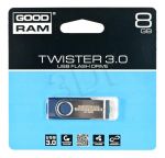 GOODRAM FLASHDRIVE 8GB USB 3.0 TWISTER Blue