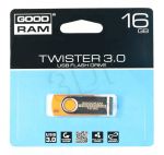 GOODRAM FLASHDRIVE 16GB USB 3.0 TWISTER Orange