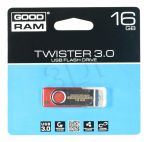 GOODRAM FLASHDRIVE 16GB USB 3.0 TWISTER Red