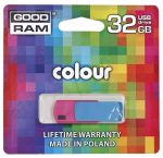 GOODRAM FLASHDRIVE 32GB USB 2.0 COLOUR MIX