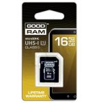 GOODRAM microSDHC 16GB UHS-I class 10+adapter