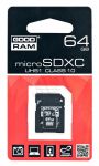 GOODRAM microSD 64GB UHS-I class 10+adapter