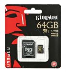 KINGSTON MICRO SD SDCA10/64GB + ADAPTER