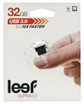 LEEF FLASH USB 3.0 SUPRA LED 32 GB CHARCOAL