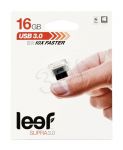 LEEF FLASH USB 3.0 SUPRA LED 16 GB SILVER