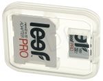 LEEF microSDHC PRO w/Adapter 16GB WHITE