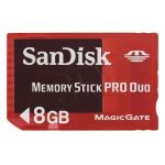 SANDISK MEMORY STICK PRO DUO GAMING 8GB