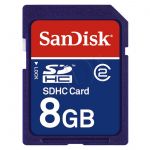 SANDISK SDHC 8GB Class 4