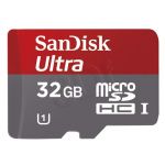 SANDISK MICRO SDHC 32GB ULTRA ANDROID + ADAPTER