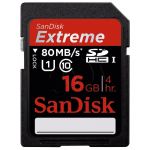 SANDISK SDHC 16GB EXTREME PLUS Class 10 UHS-I