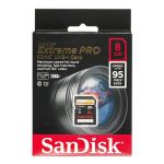 SANDISK SDHC 8GB EXTREME PRO Class 10