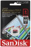 SANDISK MICRO SDHC 8GB EXTREME PRO Class 10