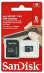 SANDISK MICRO SDHC 8GB Class 4+ ADAPTER