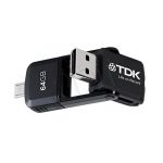 TDK FLASHDRIVE 64GB 2 IN 1 MICRO USB 2.0 do smartfonów i tabletów pod Andriod