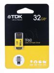 TDK FLASH TF60 32GB USB 2.0 Yellow