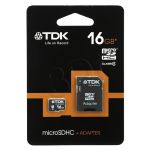 TDK MICRO SD 16GB Class 4 + ADAPTER