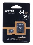 TDK MICRO SD 64GB Class 10 + ADAPTER