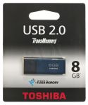 TOSHIBA FLASHDRIVE 8GB USB 2.0 HAYABUSA BLUE