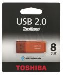 TOSHIBA FLASHDRIVE 8GB USB 2.0 HAYABUSA ORANGE