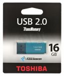 TOSHIBA FLASHDRIVE 16GB USB 2.0 HAYABUSA AQUA