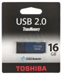 TOSHIBA FLASHDRIVE 16GB USB 2.0 HAYABUSA BLUE