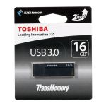 TOSHIBA FLASHDRIVE 16GB USB 3.0 DAICHI BLACK