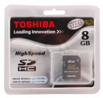 TOSHIBA SECURE DIGITAL SDHC  8GB class 4