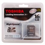 TOSHIBA SECURE DIGITAL SDHC 16GB class 4