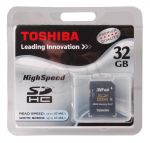 TOSHIBA SECURE DIGITAL SDHC 32GB class 4