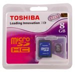 TOSHIBA microSD SDHC 8GB class 4