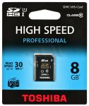 TOSHIBA SECURE DIGITAL SDHC 8GB class 10 UHS 1