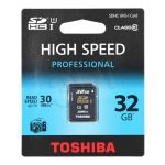 TOSHIBA SECURE DIGITAL SDHC 32GB class 10 UHS 1