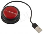 ESPERANZA HUB USB 2.0 4-PORTY YOYO CZERWONY EA135R