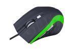 PRZEWODOWA MYSZ OPTYCZNA MODECOM MC-M5 BLACK-GREEN