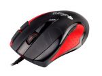 NATEC GENESIS MYSZ GX68 BLACK-RED LASER 3400DPI GAMING