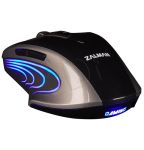 MYSZ ZALMAN ZM-GM1 - LASER - 6000 DPI - USB - CZARNO-SREBRNA