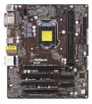 ASROCK B85M Intel B85 LGA 1150 (2xPCX/VGA/DZW/GLAN/SATA3/USB3/DDR3/CROSSFIRE) mATX