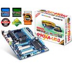 GIGABYTE GA-990XA-UD3 AMD 990X Socket AM3+ (3xPCX/DZW/GLAN/SATA3/USB3/RAID/DDR3/SLI/CROSSFIRE)