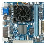 GIGABYTE GA-C1007UN NM70 (PCI/DZW/GLAN/SATA3/USB2/DDR3) Mini-ITX