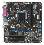 MSI H81M-P32 H81 LGA1150 (PCX/DZW/GLAN/SATA3/USB3/DDR3) mATX