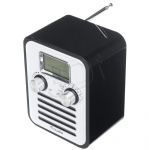 Radiobudzik M-Audio LM-44B Black (FM,AM/ LCD)