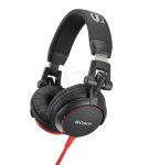 Słuchawki Dj Sony MDR-V55R (czarno- czerwone/ nauszne)