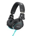 Słuchawki Dj Sony MDR-V55L (niebiesko- czarne/ nauszne)