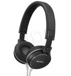 Słuchawki Sony MDR-ZX600B (czarne/ nauszne)