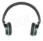 Słuchawki z mikrofonem Sony MDR-ZX610APL (niebieskie/ nauszne)