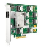 HP SAS Expander Card (for SA 256MB P410/P410i) - miniSAS ports : 8 int and 1 ext